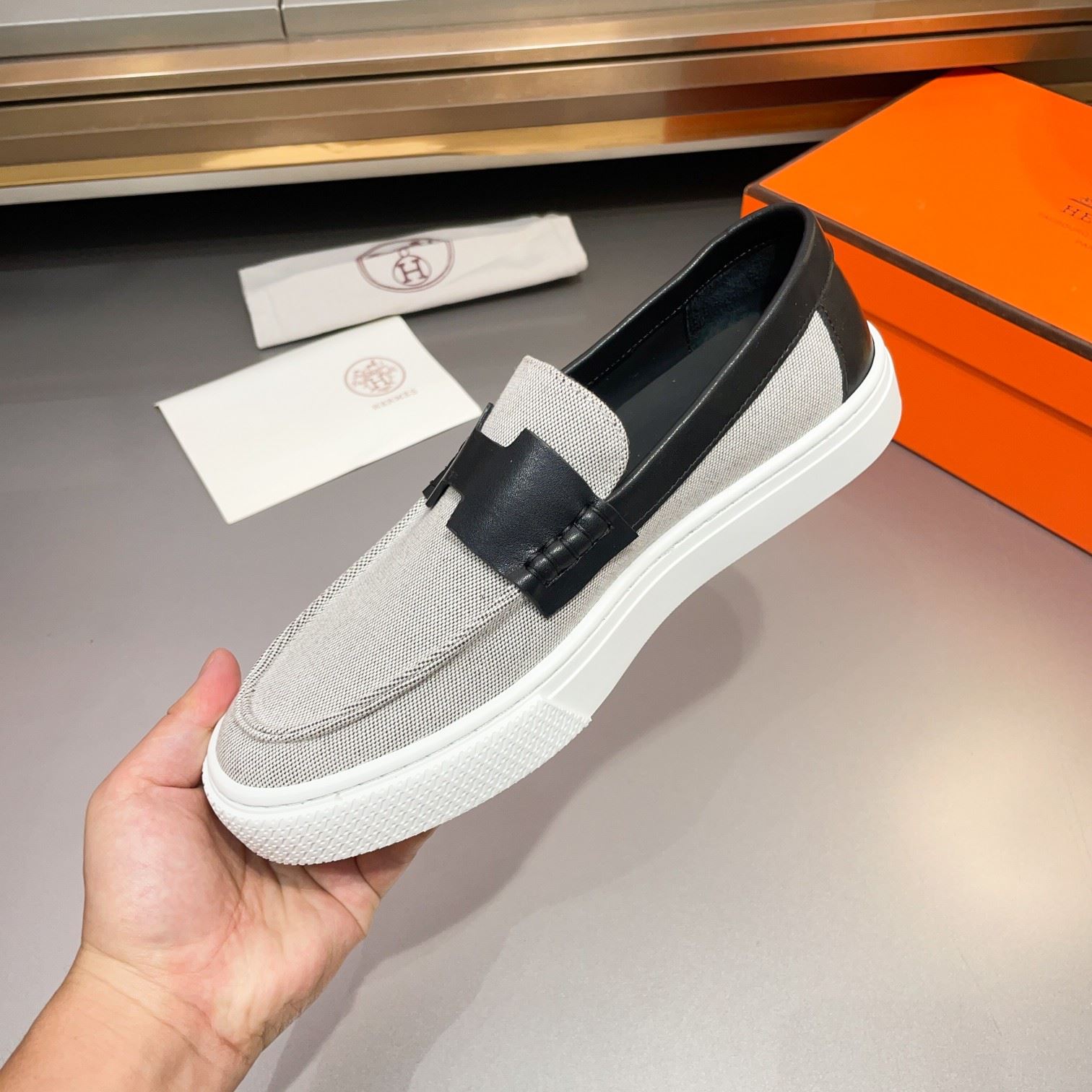 Hermes Low Shoes